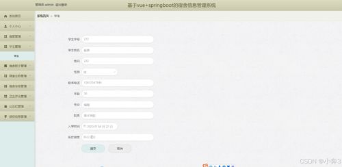 基于SpringBoot與Vue的宿舍信息管理系統(tǒng)設(shè)計(jì)與實(shí)現(xiàn)